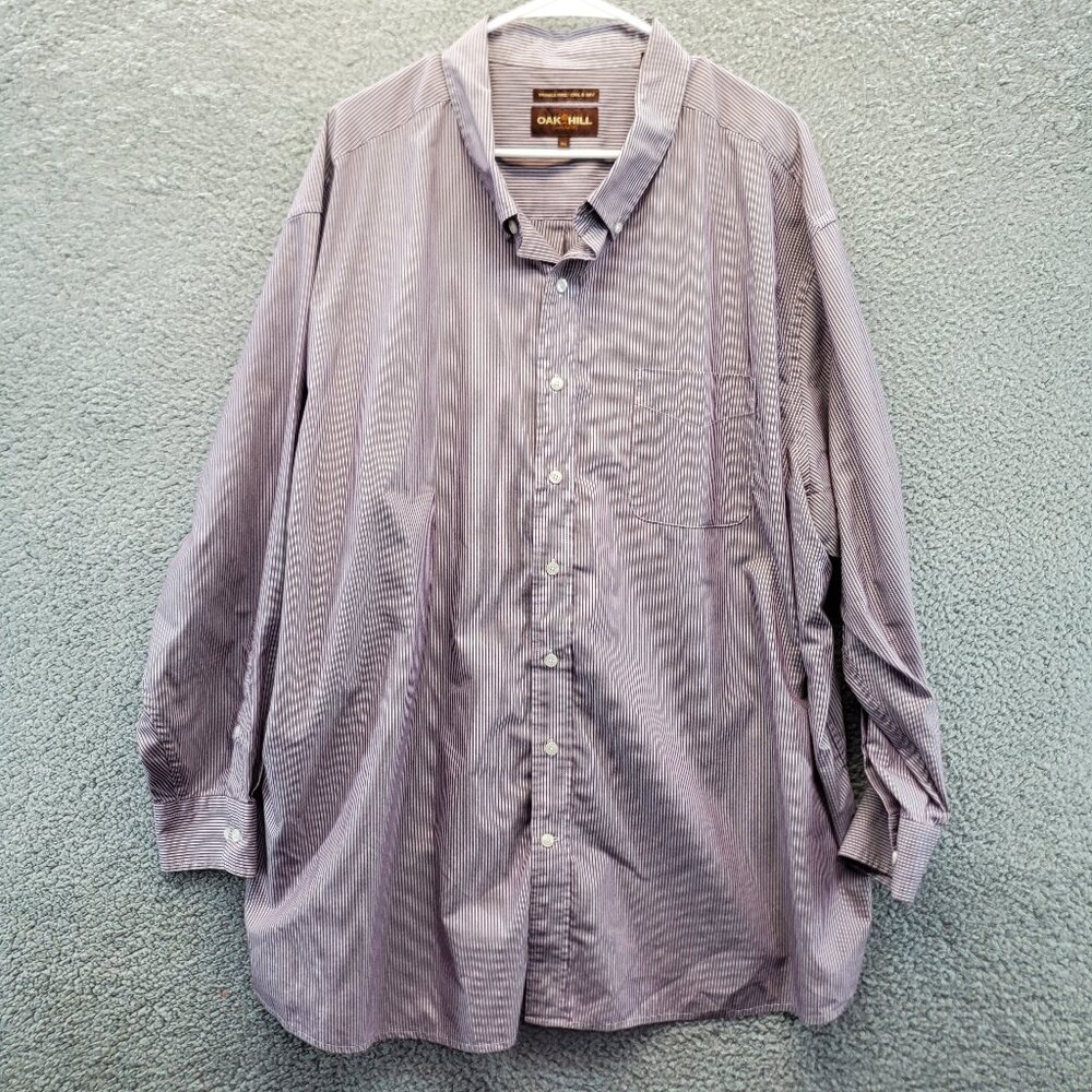 Oak Hill Long Sleeve Shirt 3XL Cool Dry Wrinkle Free‎